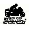Watch for Motorcycles Sport Bike