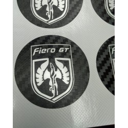 Fiero GT Wheel Cap Stickers...