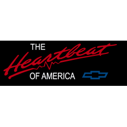 Chevy Heartbeat of America Pulse Line Colored