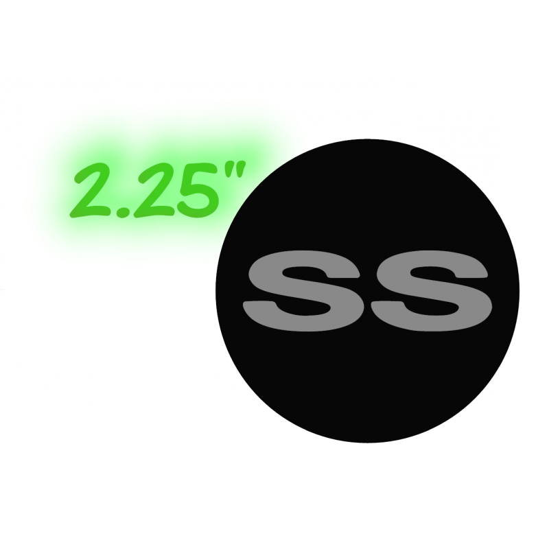 SS Old Logo Wheel Caps 2.25"