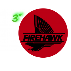 Firehawk Wheel Caps 3" Custom