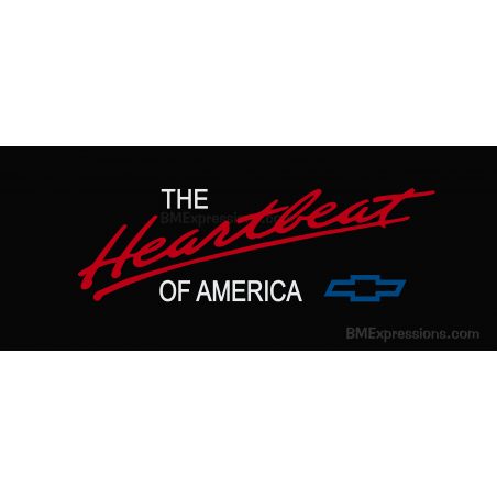 Chevy Heartbeat of America Colored
